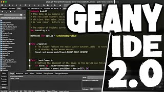 Geany  An Obscenely Fast Lightweight IDE [upl. by Eecal500]