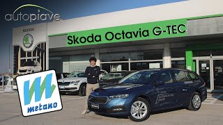 ŠKODA Octavia GTec metano 2020  La prova del nuovo modello [upl. by Nevlin]