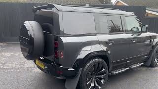 Land Rover Defender 110 Hardtop Carpathian Grey Urban Widetrack Walkaround [upl. by Nniuqal]