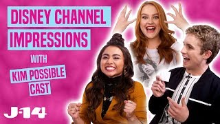 Kim Possible Cast Does Disney Channel Impressions [upl. by Uno]