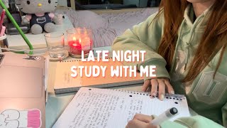 3am cramming for exams notetaking asmr soft typing no music [upl. by Ahsinam]