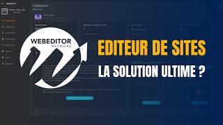 💣 WebEditor Network  La solution ultime pour les éditeurs de sites  🌐 [upl. by Neidhardt]