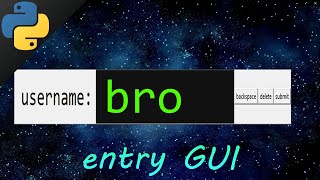 Learn Python tkinter GUI user input easy ⌨️ [upl. by Klinges]