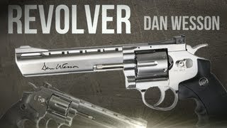 Revolver Dan Wesson full metal  softair  test di tiro [upl. by Constanta551]