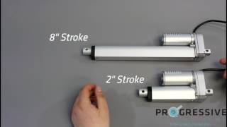 Linear Actuator Stroke Length Explained How it Effects Overall Dimensions [upl. by Dacie]