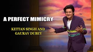 A Perfect Mimicry  Kettan Singh And Gaurav Dubey  Indias Laughter Champion [upl. by Mathilda543]