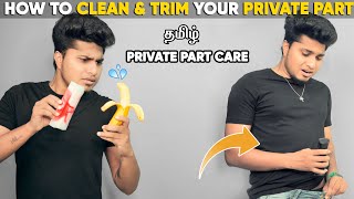 PRIVATE PART HYGEINE CARE FOR MEN  IN TAMIL  SARAN LIFESTYLE [upl. by Aihsenad]