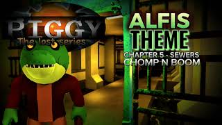 Piggy The Lost Series CHOMP N BOOM  Alfis’s theme  Piggy build mode [upl. by Aetnahc]