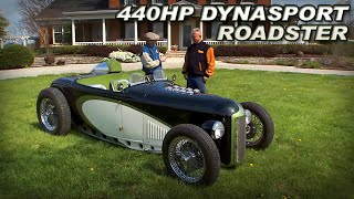 440HP Custom Built ’32 Roadster quotDynasportquot  Old School 32 Coupe quotDynalinerquot  Dynamite Hot Rods [upl. by Brittni228]