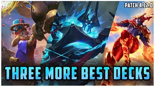 3 More Of The BEST Decks for Climbing Patch 412  LoR Meta Report [upl. by Benedict151]