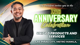 The President invites you to the 12th Anniversary [upl. by Accalia]