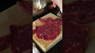 WIENER SCHNITZEL  THE EASIEST RECIPE shorts cooking recipe homemade [upl. by Dreher]