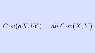 Covariance of Scaled Random Variables [upl. by Derwood]