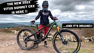 The New 2022 Vitus Sommet 297 CRX is here and its insane   Enduro MTB [upl. by Martijn497]