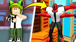 ZOSTAŁEM BEN 10 W ROBLOX ZMIANA W OBCYCH [upl. by Acessej]