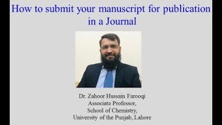 How to submit an article for publication in Elsevier Journal [upl. by Lodge182]