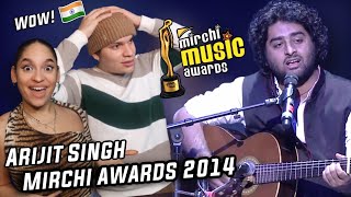 FINALLY Latinos react to Arijit Singh performance 6th Royal Stag Mirchi Awards [upl. by Newbold]