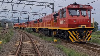 RRL Grindrod GL30SCCAC diesel locomotives action on the NATCOR mainline KZN [upl. by Haimrej]