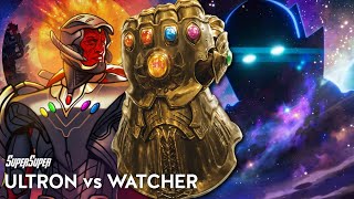 Ultron Vision Vs The Watcher  What If Episode 8 Breakdown  SuperSuper [upl. by Sidon]