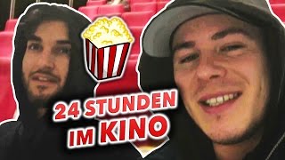 24 STUNDEN im KINO EINSPERREN   Polizei Einsatz [upl. by Odnomyar31]