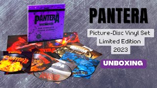 Pantera  Picture Disc Vinyl Set  Limited Edition 2023 Unboxing [upl. by Kalil861]