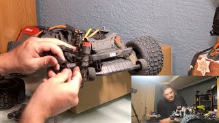 Fixing the ARRMA Vorteks 4X4 3S BLX  Broken Driveshaft [upl. by Ryter]