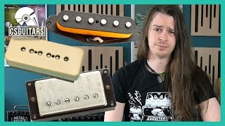 Single Coil vs P90 vs Humbucker Whats The Difference [upl. by Eejan439]