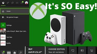 How To Buy Games On The Microsoft Store Xbox Series XS In Less Than A Minute [upl. by Bond]