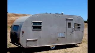 1954 Boles Aero Mira Mar Aluminum Travel Trailer [upl. by Alwyn553]