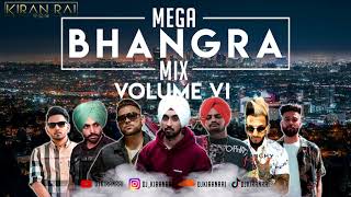 Mega Bhangra Mix Volume 6  Kiran Rai  Latest 2021 Mix  Back To Back Hits [upl. by Nnaeirual]