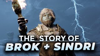 God of War Ragnarok The Tragic Story of Brok and Sindri  ALL BROK and SINDRI Scenes and Dialogue [upl. by Cohlier799]