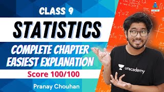 Statistics Class 9 Complete Chapter Easiest Explanation  Score 100100  CBSE  Pranay Chouhan [upl. by Gunn692]