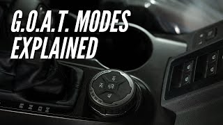 2021 Ford Bronco GOAT Modes Explained  Bronco HowTo Ep 3  The Bronco Nation [upl. by Gimpel]