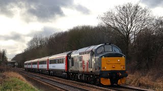 quotMirrlees Pioneerquot Class 37901 Europhoenix working 5L48 09022024 [upl. by Azilef57]