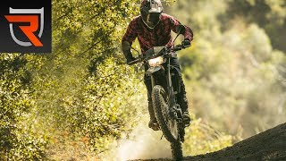 2018 Kawasaki KLX250 First Test Review Video  Riders Domain [upl. by Navinod]