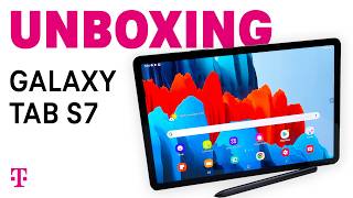 Samsung Galaxy Tab S7 5G amp S7 5G Unboxing  TMobile [upl. by Jeannine]