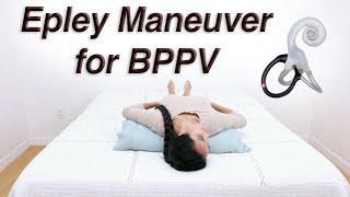 Epley Maneuver to Treat BPPV Dizziness with DixHallpike to Determine Which Side [upl. by Farhi]