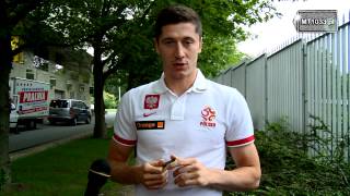 Robert Lewandowski nie wstydzi się Jezusa [upl. by Vergne]