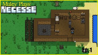 Lets Play Necesse  Episode 1  The Basics [upl. by Stannfield144]