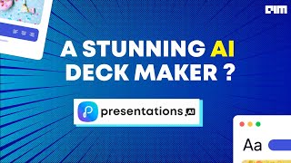 How to create a perfect slide deck with AI  Presentationsai demo [upl. by Ardnasyl800]