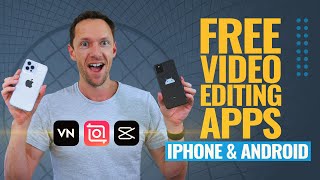 Best FREE Video Editing Apps for iPhone amp Android 2022 Review [upl. by Nivled]