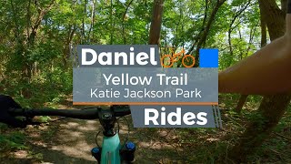 Yellow Trail  Full Trail Mountain Biking DFW [upl. by Isaac]