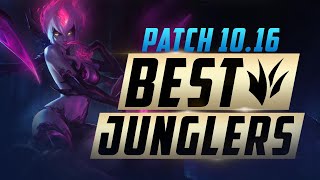 The BEST Junglers For All Ranks  Patch 1017  Tier List League of Legends [upl. by Akemahc277]