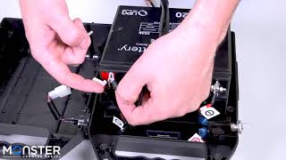 How to Replace the Batteries in a Golden LiteRider Battery Box [upl. by Anaicilef]