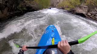 Kayaking Bailey canyon colorado 460 cfs [upl. by Radnaskela]