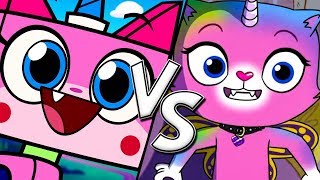 Rainbow Butterfly Unicorn Kitty Vs Unikitty  Versus [upl. by Gwyn305]