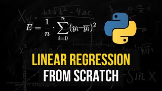 Linear Regression From Scratch in Python Mathematical [upl. by Ynaffets]