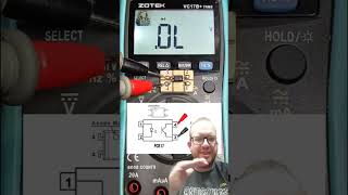 Como Testar um Optoacoplador com Multimetro Digital Curso de Eletronica Facil [upl. by Ahsiuqat310]