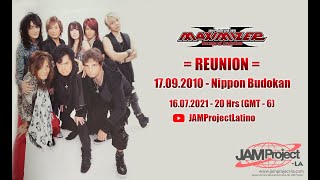 「REUNION」 JAM Project 10th Anniversary Live  17092010 [upl. by Finer]