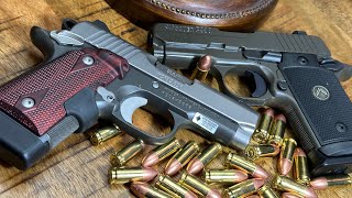 Sig P938 vs Kimber Micro 9  Battle of the Mini 1911’s [upl. by Verena]